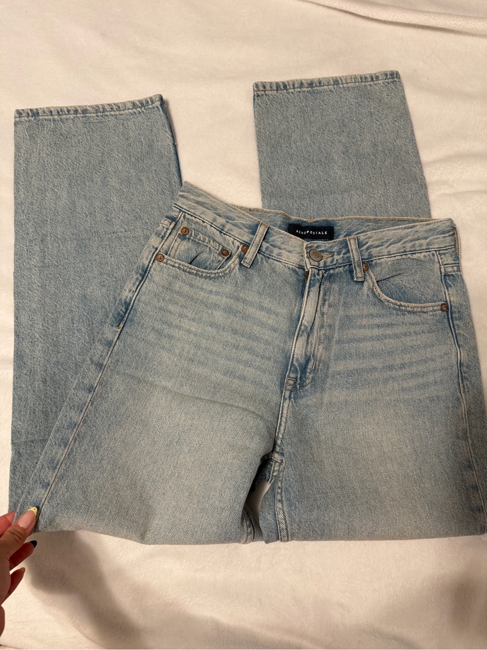 Aeropostale High Rise Baggy Jeans